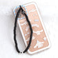 Ins personality fashion handmade color soft pottery mobile phone lanyard devil's eye decorative bag chain female