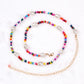 Jewelry Sexy Versatile Color Beads Body with Baroque Shaped Pearl Waist Chain Female