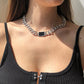N8258 Chain Necklace Female Exaggerated Punk Fashion Simple Personality Design Sense Necklace Necklace