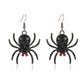 Creative Spider Earrings Night Exaggerated Animal Earrings Female Gothic Earrings Halloween Gift