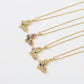 ZN151 Net Red Simple Geometric Necklace Smart Butterfly Sweet Zircon Necklace Cold Niche Necklace