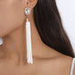 E1711 Ethnic Tassel Earrings Female Bohemian Leisure Vacation Earrings Exaggerated Retro Earrings