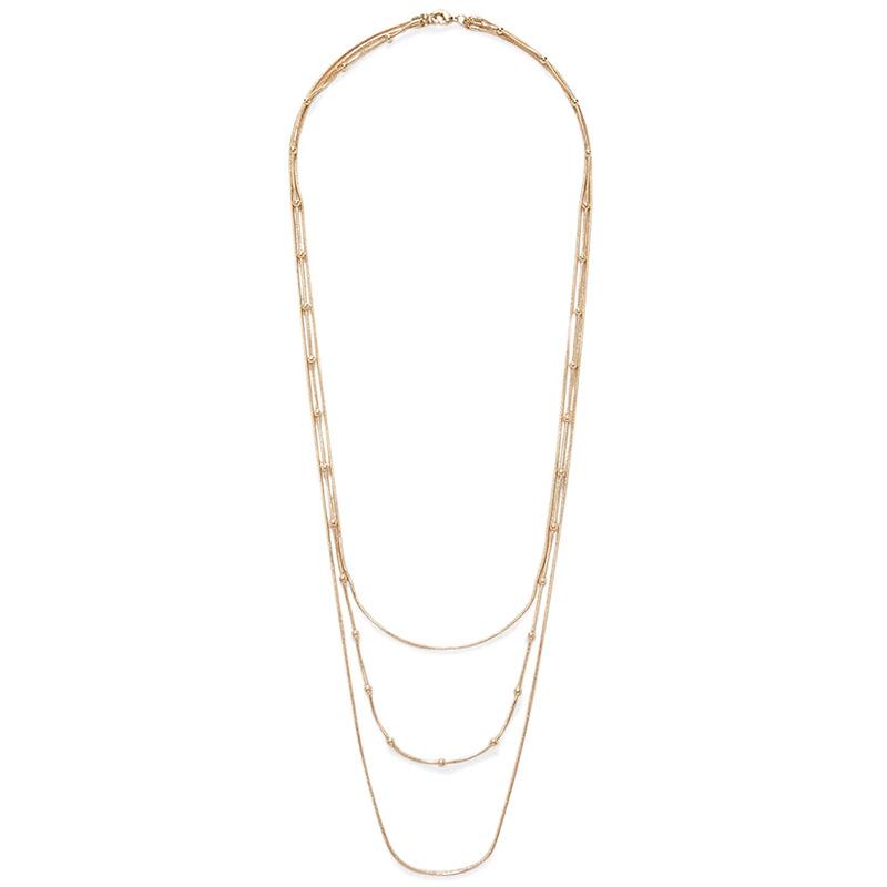 Jewelry Multilayer Bead Chain Elegant Ball Layer Necklace Sweater Chain Trend Necklace