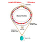 Jewelry Bohemian multi-layer color soft pottery imitation pearl female necklace ins niche design