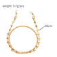 Mask hanging chain glasses chain love five-pointed star butterfly mask chain leaf metal glasses chain