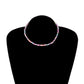 Jewelry Bohemian ethnic color rice bead necklace female fashion temperament necklace clavicle chain