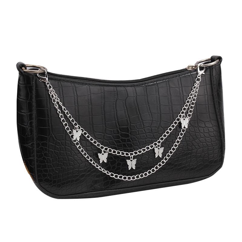 Jewelry Fashion Trend Bag Chain Versatile Bag Shoulder Strap Metal Single Shoulder Strap Bag Accessories