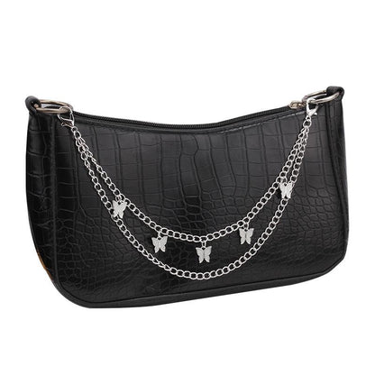 Jewelry Fashion Trend Bag Chain Versatile Bag Shoulder Strap Metal Single Shoulder Strap Bag Accessories
