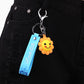 Toy Story cartoon key chain monster pendant car key pendant rainbow sun polymer clay bag chain