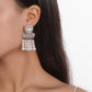 E149 Baroque Temperament Retro Earrings French Elegant Pearl Tassel Earrings Court Earrings