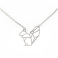 Simple and popular jewelry explosion fashion fashion hollow little squirrel short female clavicle chain