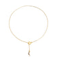 Jewelry Fashion Personality Moon Pendant Necklace Clavicle Chain Trendy Cool Design Sense Necklace