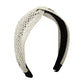 F454 Bohemian leisure vacation fashion headband weaving hollow out going out knotted creative personality headband