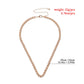 Jewelry Fashion Handmade Simple Snake Chain Clavicle Chain Collar Necklace Trendy Women