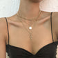 N8611 Jewelry Animal Snake Simple Necklace Personality Temperament Fashion Multilayer Pendant Necklace
