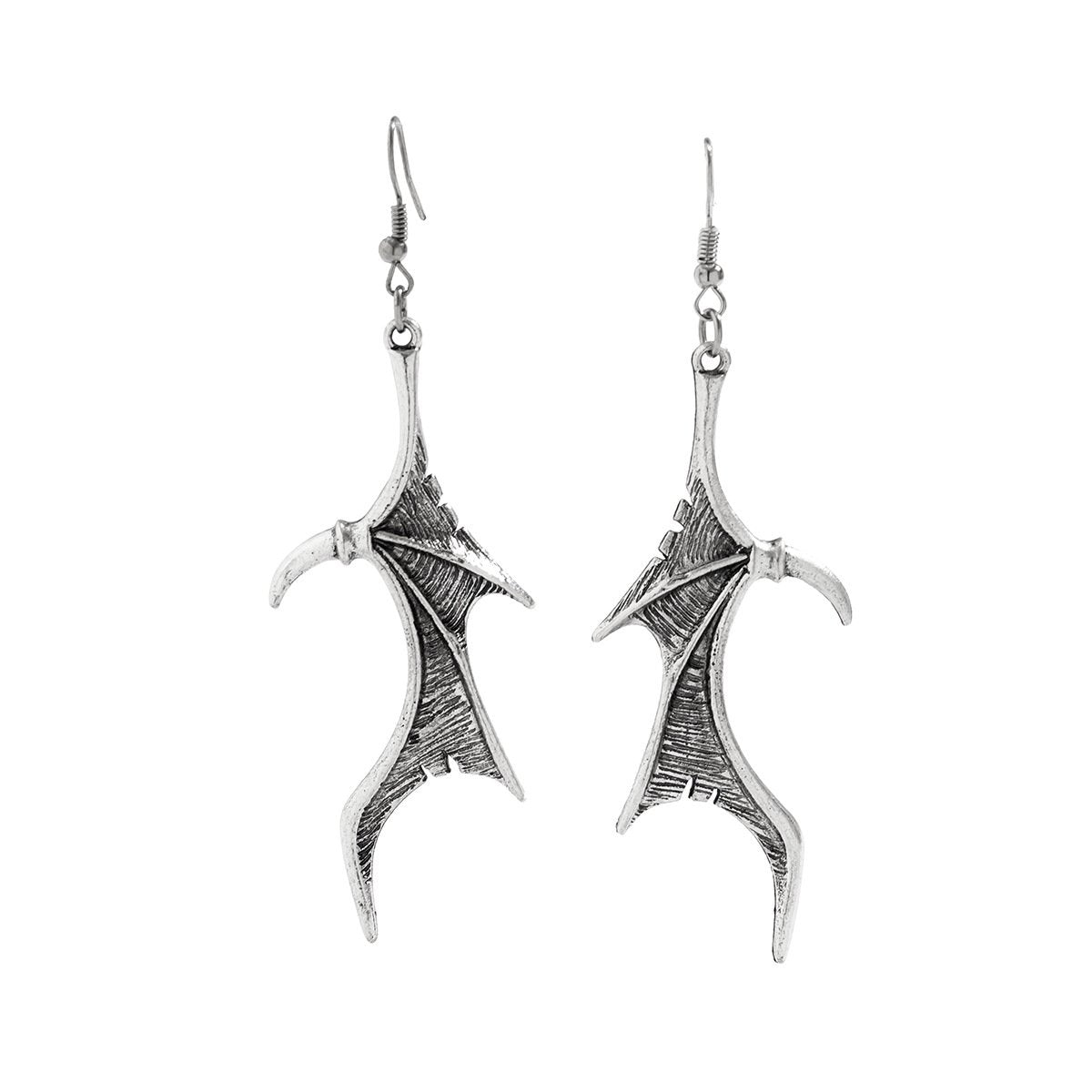 Jewelry Dark Sweet Cool Bat Wing Earring Female Creative Old Halloween Personality Earrings
