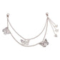 Jewelry Double Chain Butterfly Pendant Waist Chain Ladies Fashion Personality Tide Overalls Decoration