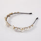 F3459 Jewelry Imitation Pearl Diamond Retro Headband Metal Temperament Ladies Fashion Headband