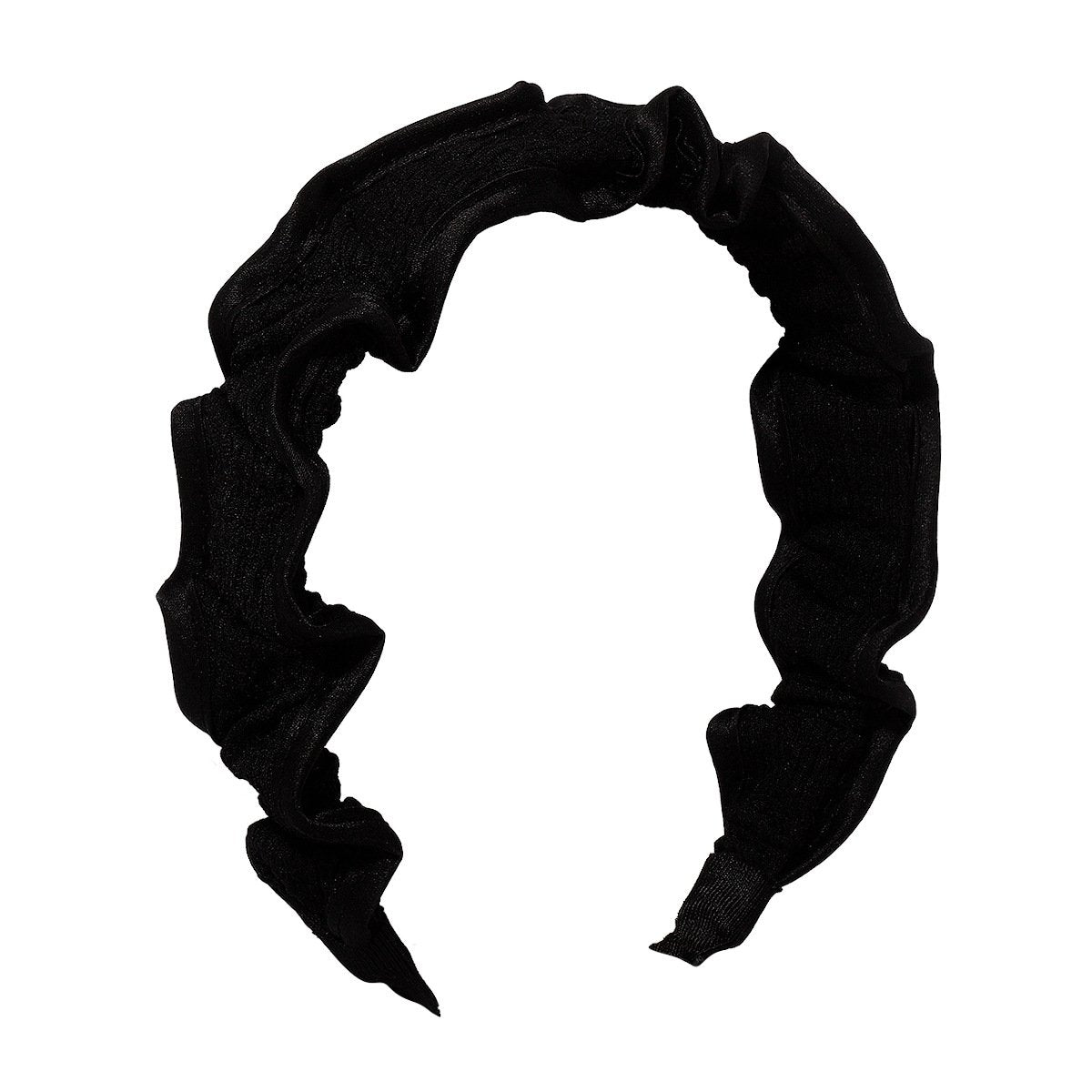 F4261 hair accessories gentle and elegant folds wide-brimmed headband Xiaoxiang fashion Mori girl headband