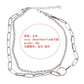 Circle chain double-layer necklace female ins net red short sexy clavicle chain temperament chic cold necklace