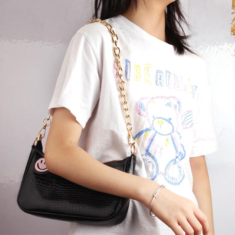 Trendy Metal Bag Decoration Jewelry Personality Versatile Alloy Chain Simple Diagonal Shoulder Strap Hand Chain