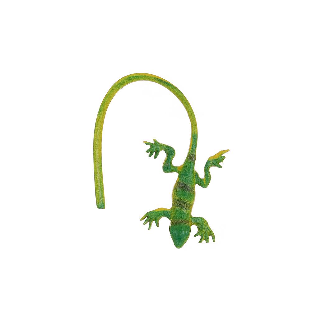 Ins exaggerated lizard ear clip without ear hole fashion creative niche design gecko ear bone clip animal earrings