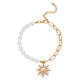 Fashion Trend High Luxury Niche Design Ladies Xiaoxiang Double Layer Sun Pearl Chain Bracelet