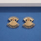 Retro Exaggerated Eye Earrings Female Fashion Simple Ethnic Eyelash Stud Earrings