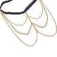 Jewelry sexy beach multi-layer pearl leg chain female night style pearl chain body chain accessories