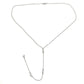 Jewelry Fashion Simple Water Drop Back Chain Trendy Women's Long Necklace Tassel Body Chain
