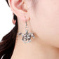 Pegasus Luminous Earring Necklace Set Halloween Hip Hop Animal Earrings Pendant Jewelry