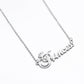 Jewelry Personality Princess English Letter Necklace Simple Ladies Crown Princess Clavicle Chain