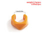 Trendy colorful acrylic plain ring fashion simple geometric rhombus resin ring jewelry