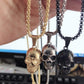 Explosive Punk Pendant Necklace Men's Non-mainstream Exaggerated Personality Skull Fashion Fashion Jewelry