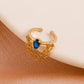 Dongdaemun no ear hole chain ear clip personality copper inlaid zircon C-shaped ear bone clip integrated ins cold