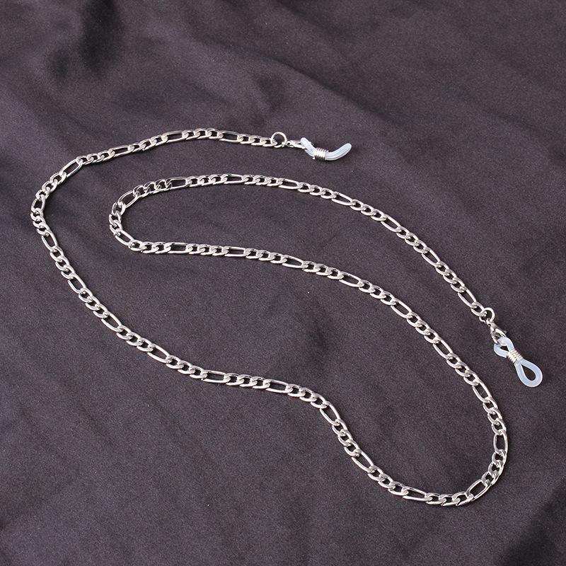 Jewelry trendy cool hip-hop geometric hollow chain glasses chain simple hanging neck sunglasses chain