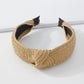 F3924 trendy temperament hair accessories simple personality net red hairpin braided wide-brimmed knotted headband female