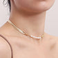 Jewelry Simple Aircraft Chain Freshwater Pearl Necklace Necklace Women's Single Layer Tassel Temperament Handmade Necklace