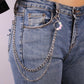 Double-layer pants chain ring love letter personality waist chain jeans accessories women