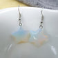 Pentagram Creative Earrings Fashion Earrings Earrings Opal Alloy Earhook Earrings