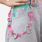 Hip Hop Punk Heart Waist Chain Fashion Pants Chain Acrylic High Street Rock Trend Decoration