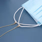 Jewelry 1.2mm Snake Bone Chain Glasses Chain Mask Mask Fixed Accessories