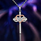 Explosive Jewelry Cross Pendant Necklace Female Heart Shape 8 Religious Belief Clavicle Chain Jewelry