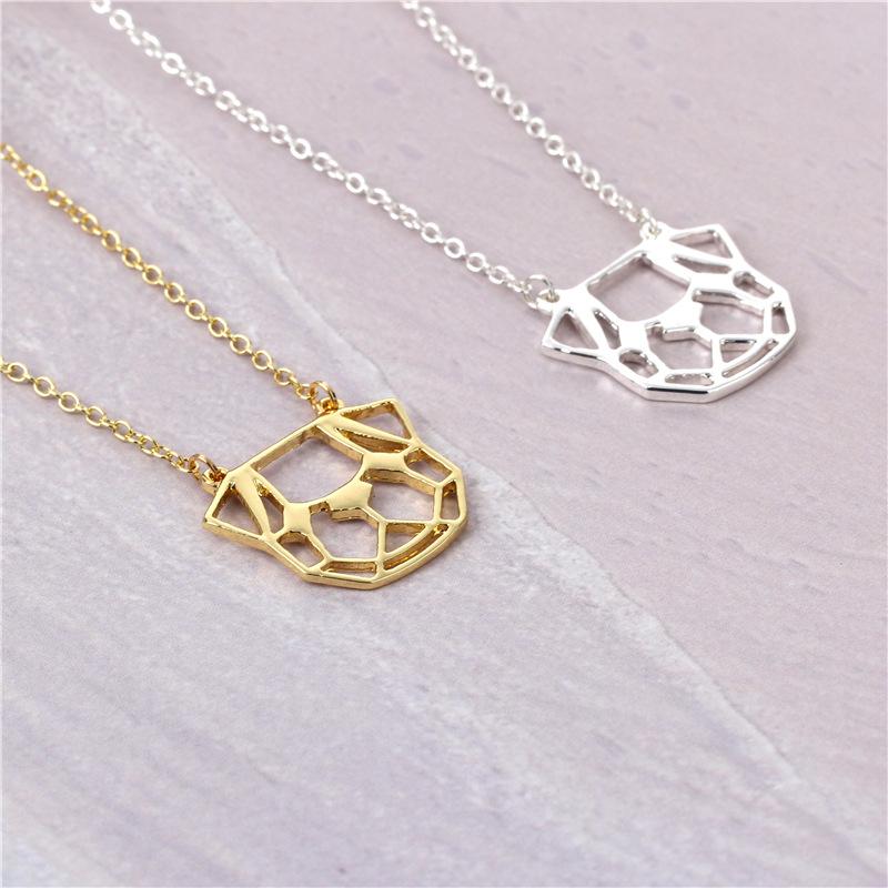 Jewelry popular hollow pug necklace supply