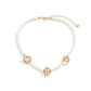 Jewelry Single Beaded Alloy Geometric Necklace Creative OT Buckle Stitching Imitation Pearl Necklace Female