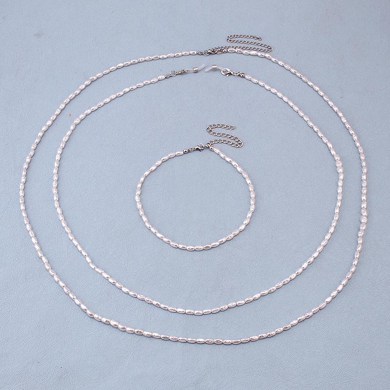 Fashion Baroque Irregular Pearl Waist Chain Versatile Anti-slip Anti-lost Glasses Chain Mask Lanyard