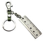 Accurate 5cm scale key chain cowhide middleware connection dog buckle key ring Korean wave jewelry bag pendant