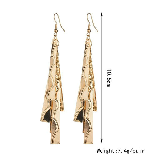 Fashion Earrings Long Tassel Earrings Earhooks Temperament Simple Sweet Earrings For Women