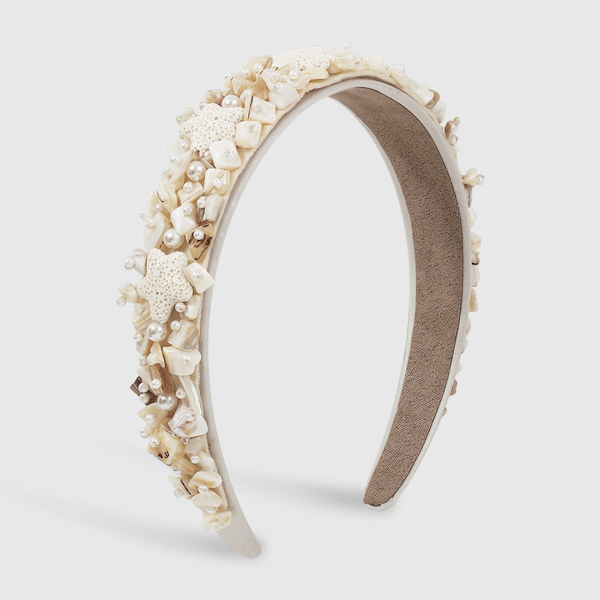 F465 Baroque heavy industry candy-colored headband imitation pearl stone girl heart wide-brimmed retro headband female