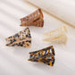 F351 Acrylic Acetate Sheet Triangular Claw Clip Female Retro Simple Lazy Net Red Hair Clip